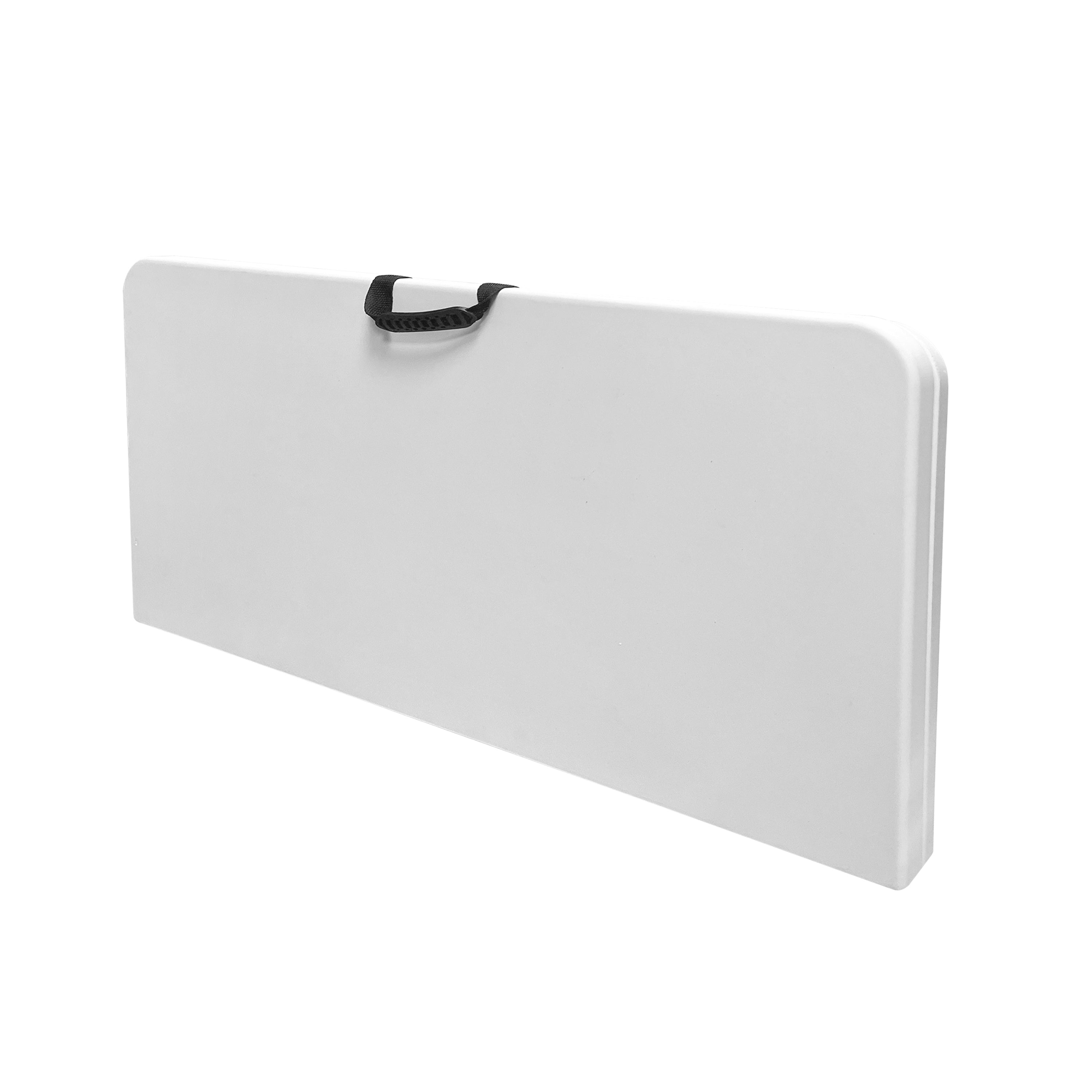 34” Square Folding Table Height Adjustable Foldable Table with Easy-Carry Handle Folding Table