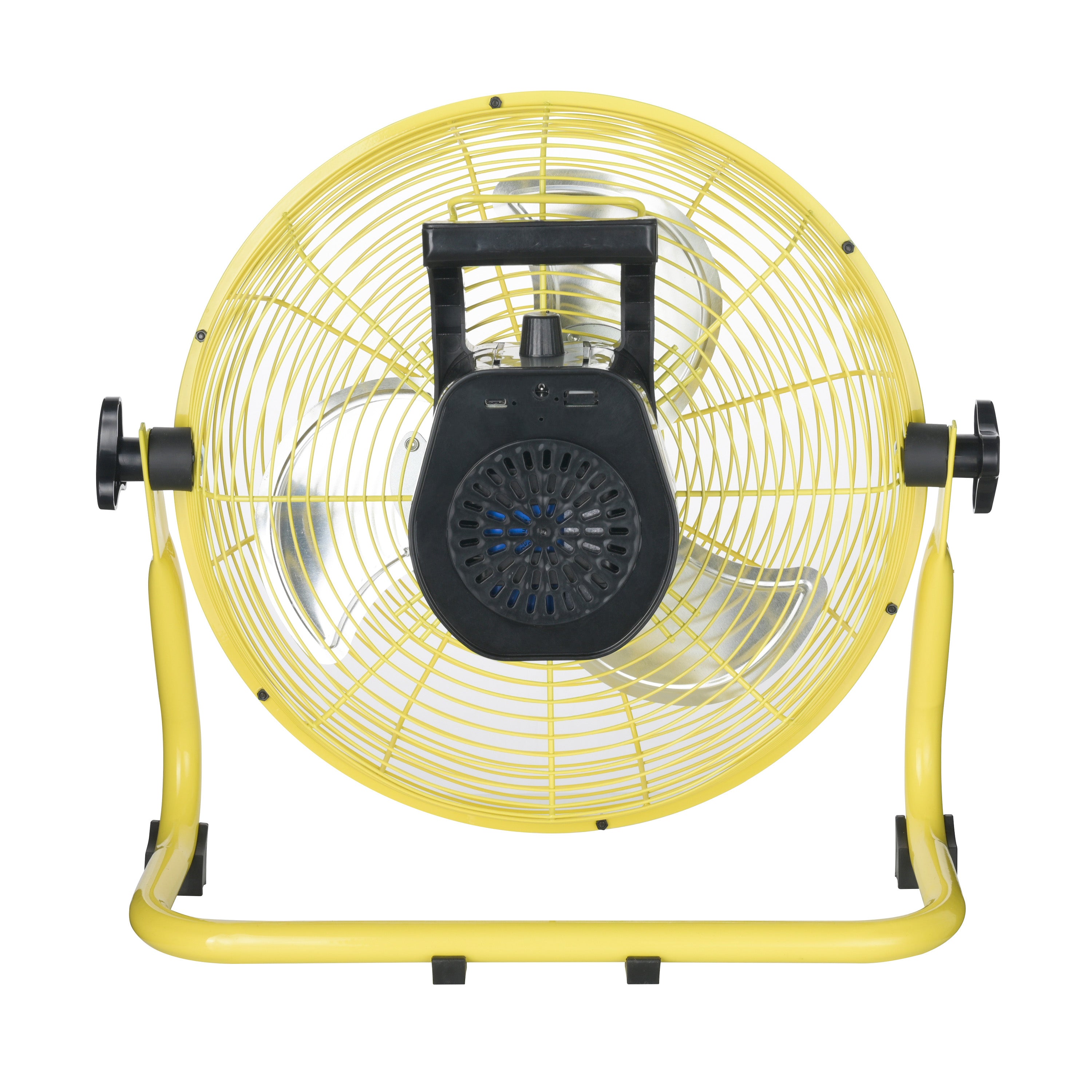 12” Rechargeable 4000mAh High Velocity Cordless Fan with Up to 43.5-Hour Runtime, Ideal for Camping, Emergency Use, or Home Cooling
