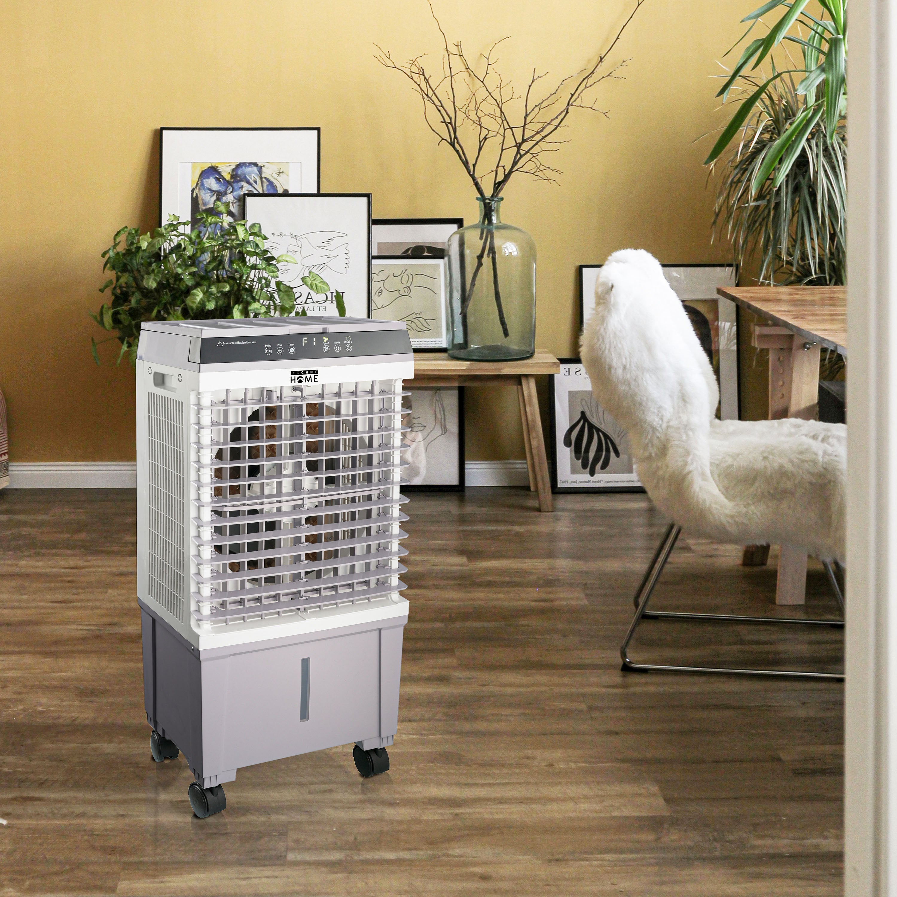 3-in-1 Evaporative Cooler, Air Conditioner & Humidifier with 5.3 Gallon Tank for Home or Commercial Use