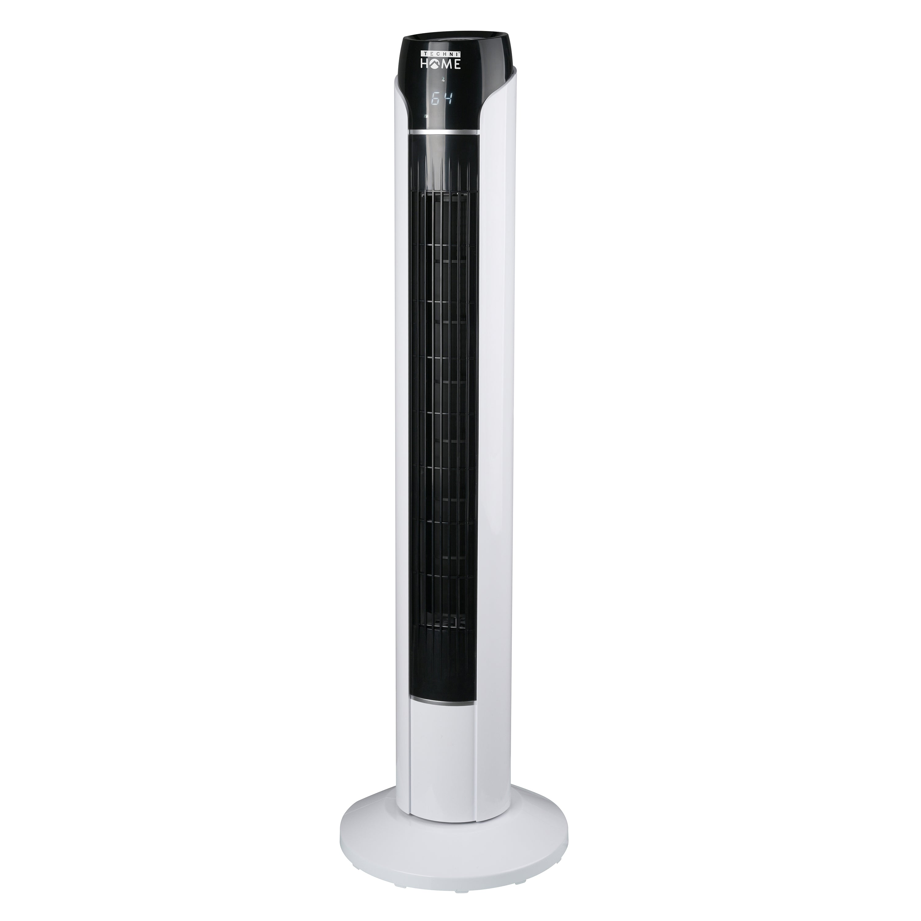 36” Tower Fan for Bedroom or Office with LED Display, 3 Wind Speeds and Modes, Remote Control