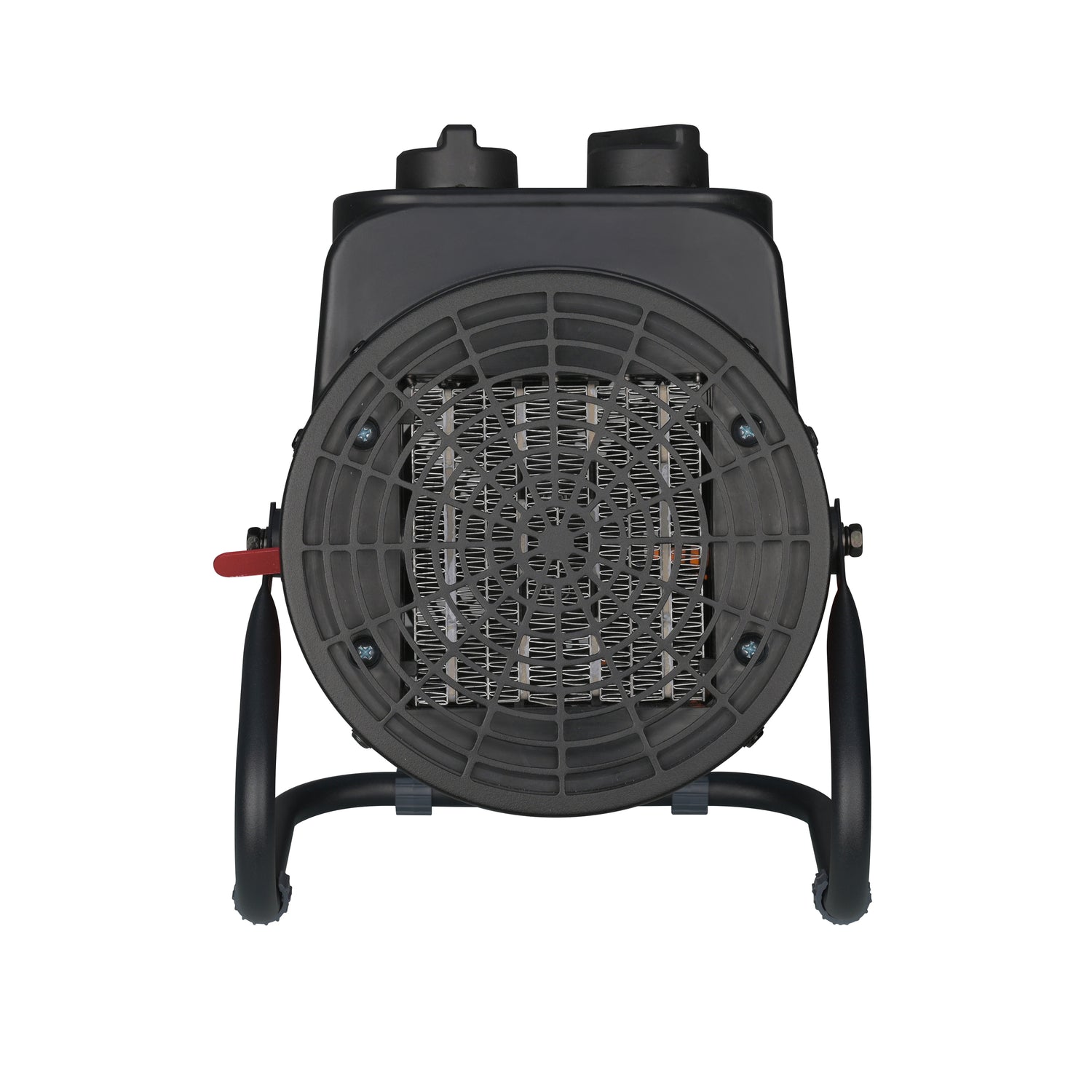 Industrial Electric Forced Air Heater with Ceramic Heating Element and Adjustable Tilt