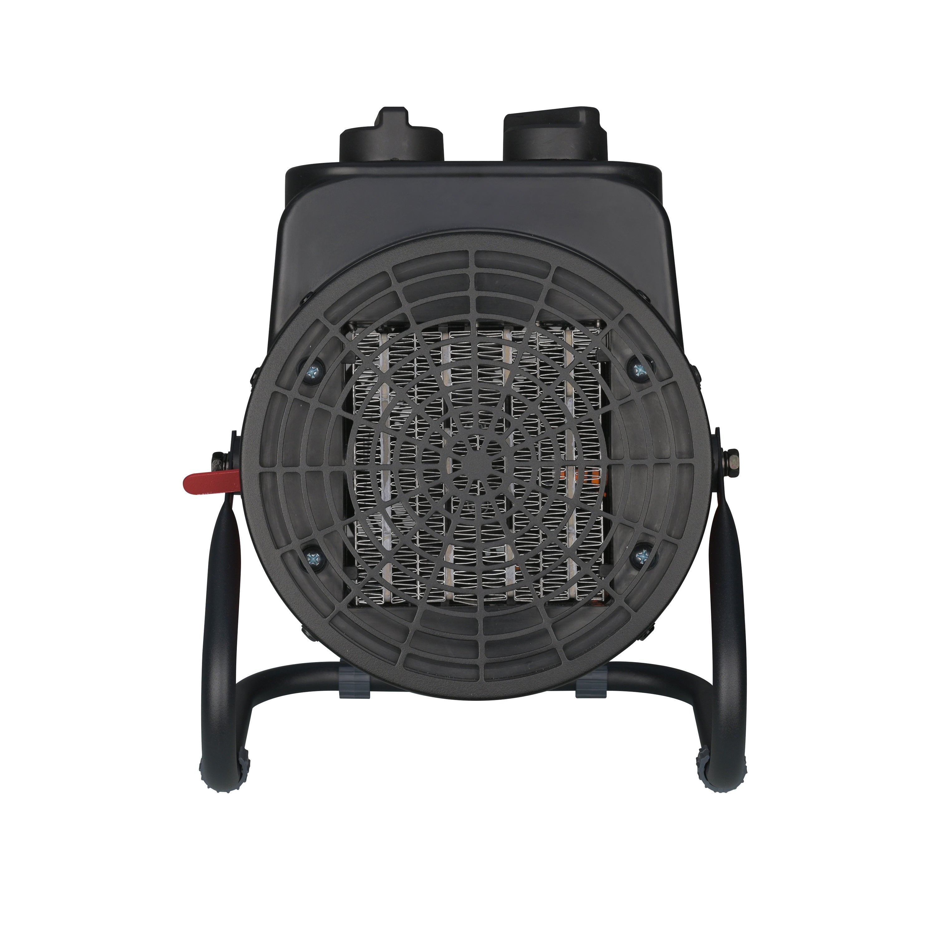 Industrial Electric Forced Air Heater with Ceramic Heating Element and Adjustable Tilt