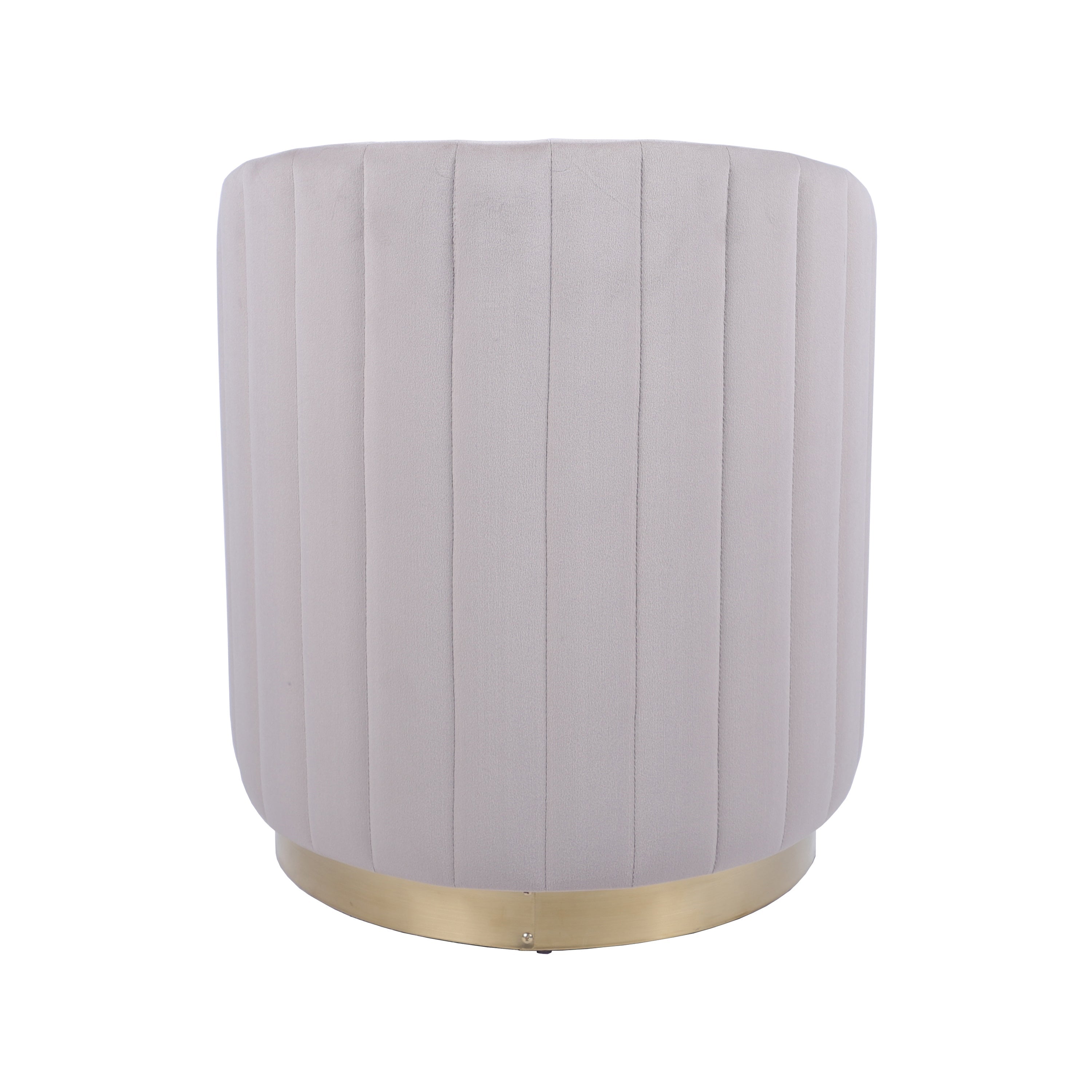 Plush Velvet Vanity Stool Ottoman with Storage Ottoman