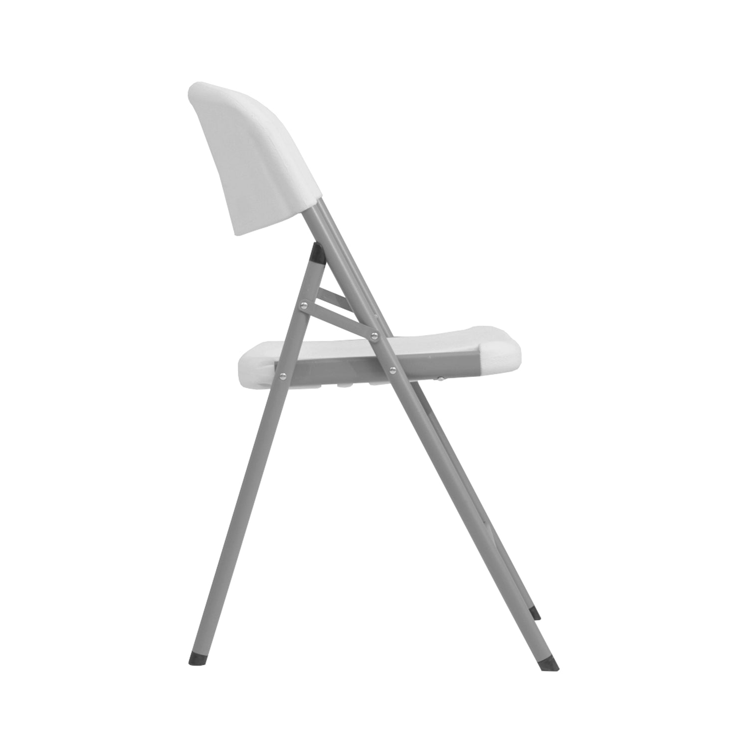 Granite White Folding Chairs – Set of 4