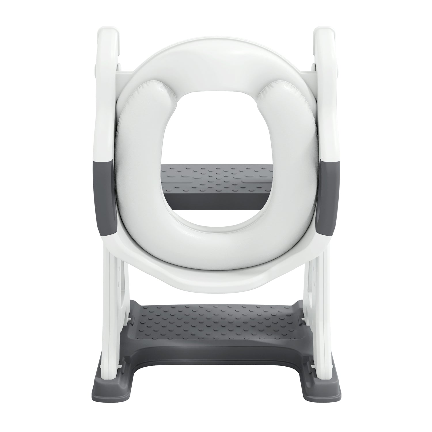 Toddler Potty Training Seat with Step Stool Ladder, Foldable