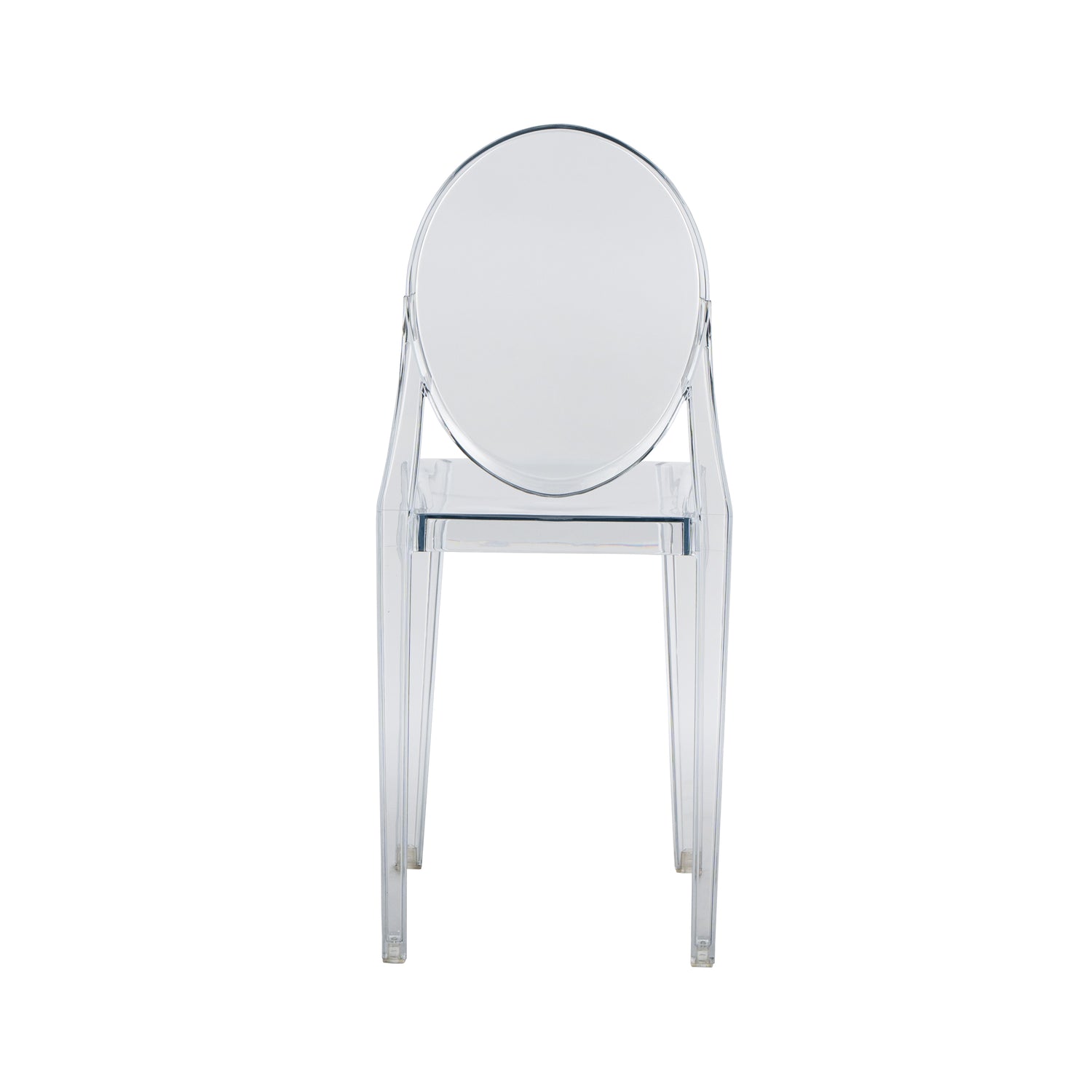 Stackable Acrylic Ghost Event Chairs – Set of 4