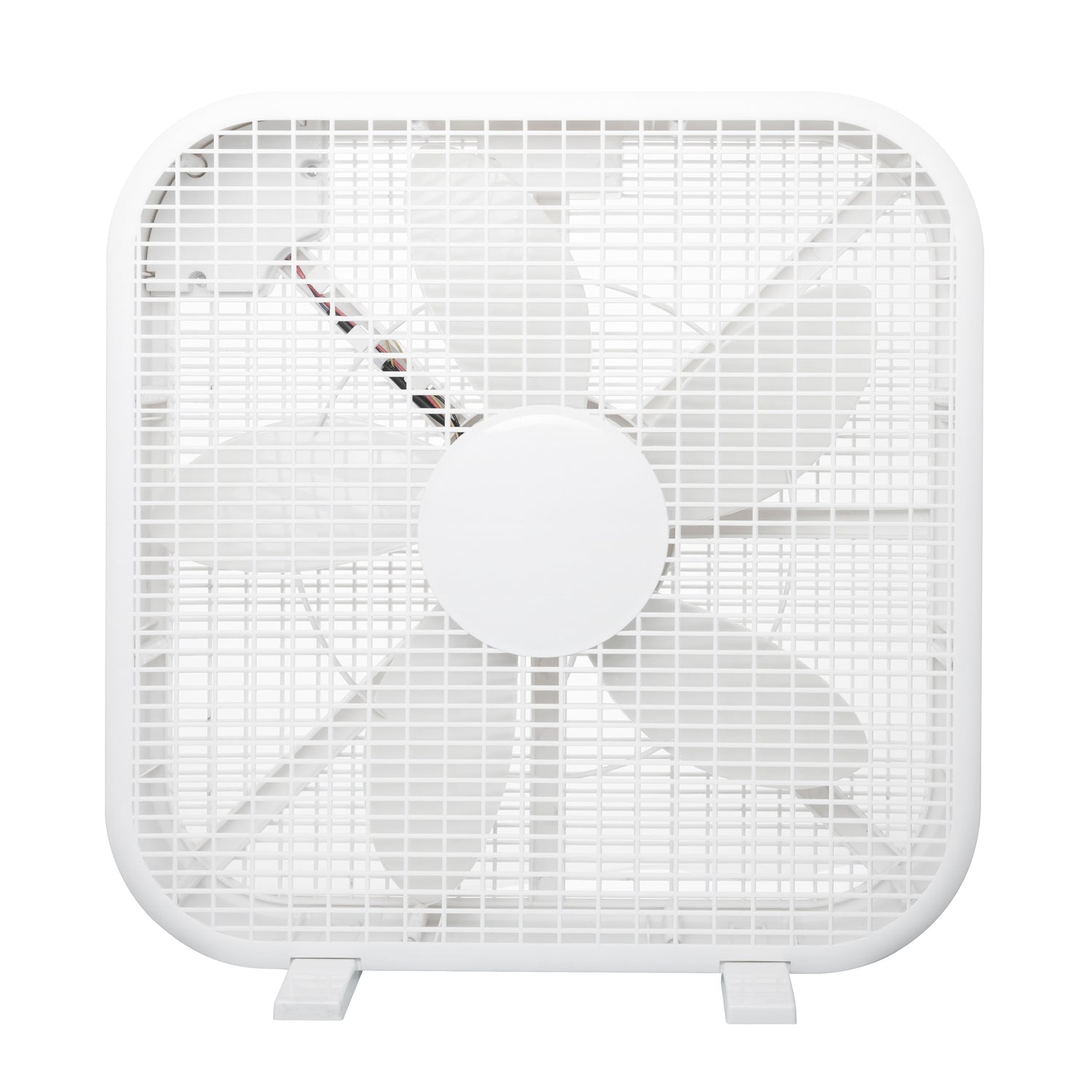 20 Inch Box Fan, 3-Speed Portable Cooling Fan With Carry Handle, Quiet High Velocity Air Circulator, 80W Powerful Airflow, Slim &amp; Lightweight, Floor Fan for Bedroom, Home, Office, Dorm, Garage