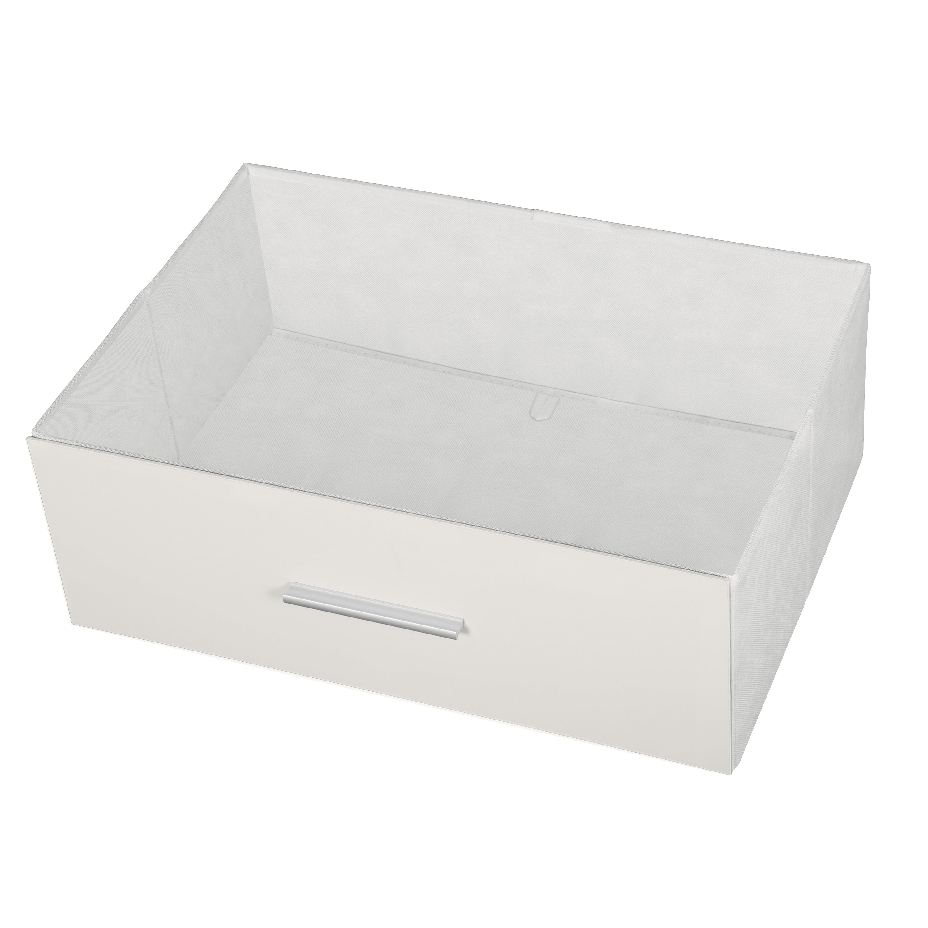 8-Drawer Dresser, Wood Frame Dresser with Large Fabric Drawers