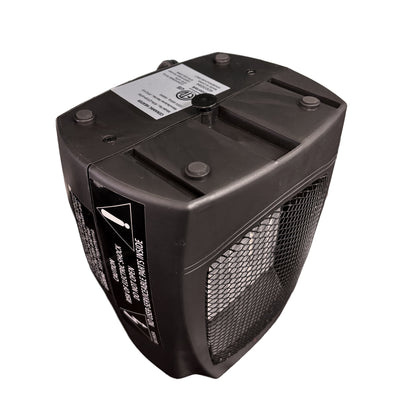 Dual Comfort 2-in-1 Portable Space Heater &amp; Fan, Energy-Efficient Electric Unit with Tip Over Shut Off Switch