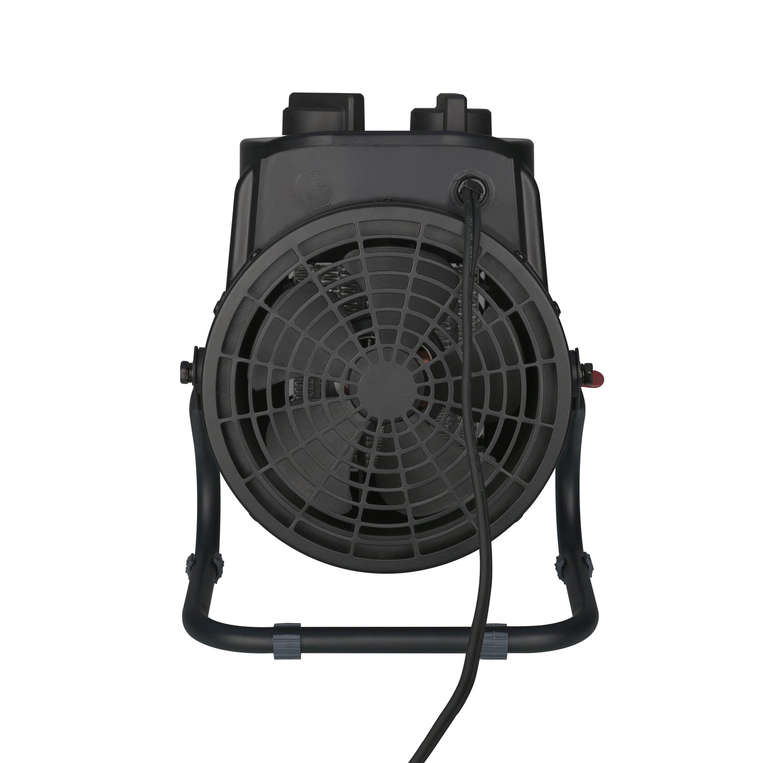 Industrial Electric Forced Air Heater with Ceramic Heating Element and Adjustable Tilt