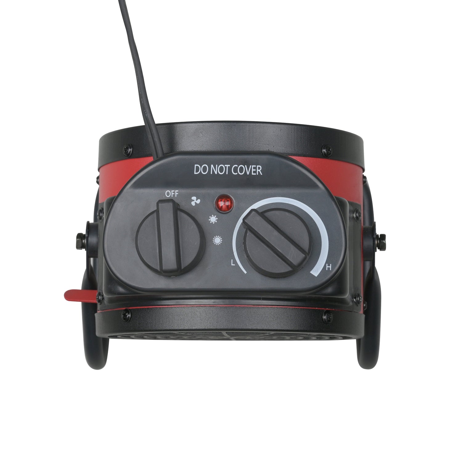 Industrial Electric Forced Air Heater with Ceramic Heating Element and Adjustable Tilt